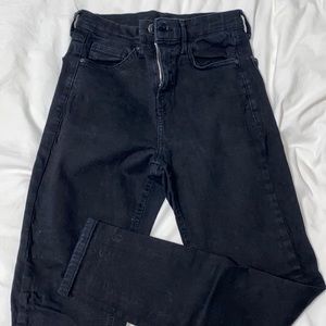 NWOT Topshop Moto Black Jeans